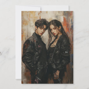 KPop Valentinstagskarte Feiertagskarte