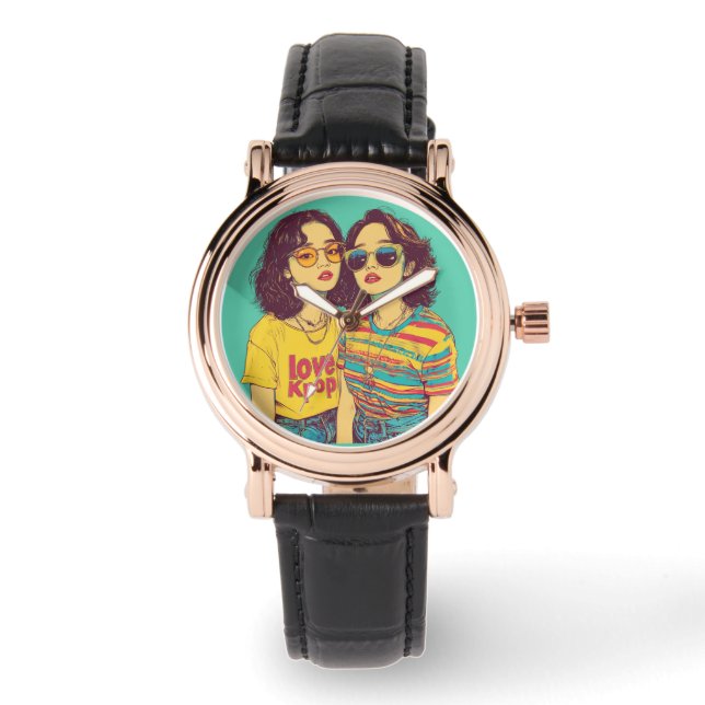 KPop Watch Armbanduhr (Vorderseite)