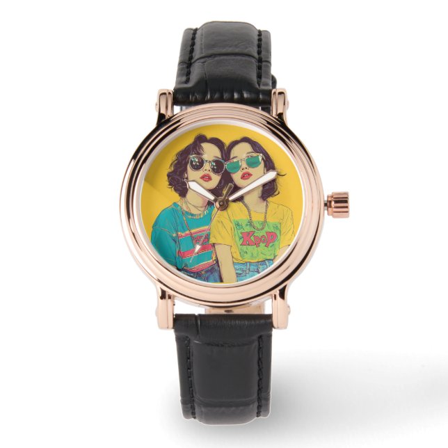 KPop Watch Armbanduhr (Vorderseite)