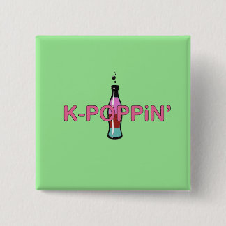 Kpoppin Grün Button