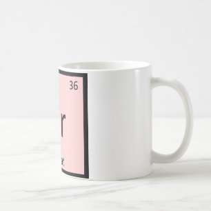 Kr - Korat Katze Chemie Periodensystem Element Kaffeetasse