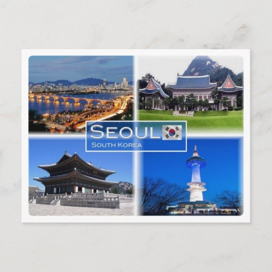 KR Südkorea - Seoul - Postkarte (Vorderseite)