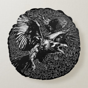 KRA KRA! RUNDES KISSEN