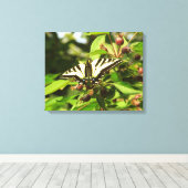 Krabapel und Schmetterling Leinwanddruck (Insitu (Holzboden))