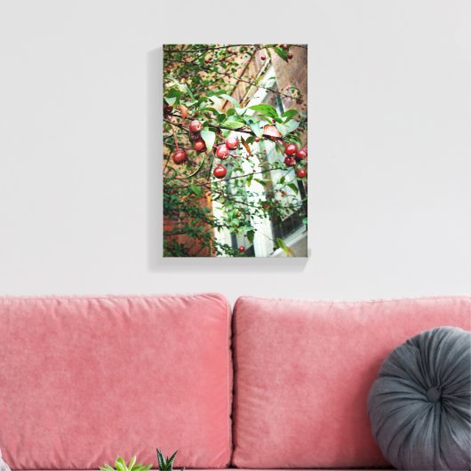 Krabapfel Leinwanddruck (Insitu (Wohnzimmer))