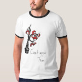 Krabbe-Apple Baum T-Shirt (Vorderseite)