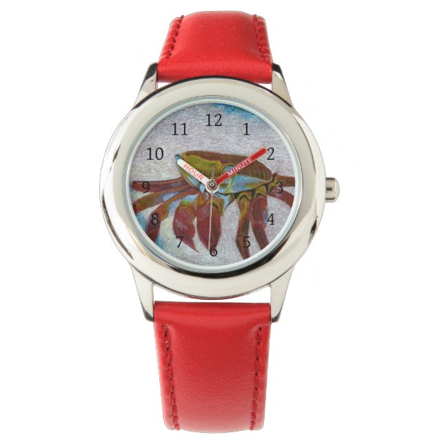 Krabbe Armbanduhr (Vorderseite)