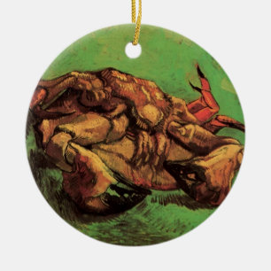 Krabbe auf dem Rücken von Vincent van Gogh Keramikornament