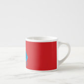 Krabbe aus Cartoon Espressotasse (Rechts)