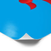 Krabbe aus Cartoon Poster (Ecke)