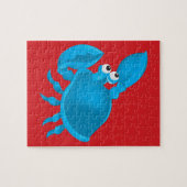 Krabbe aus Cartoon Puzzle (Horizontal)