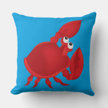 Krabbe aus rotem Cartoon