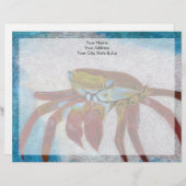 Krabbe Briefbogen (Vorne/Hinten)