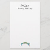 Krabbe Briefpapier (Vorderseite)
