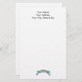 Krabbe Briefpapier (Vorne/Hinten)