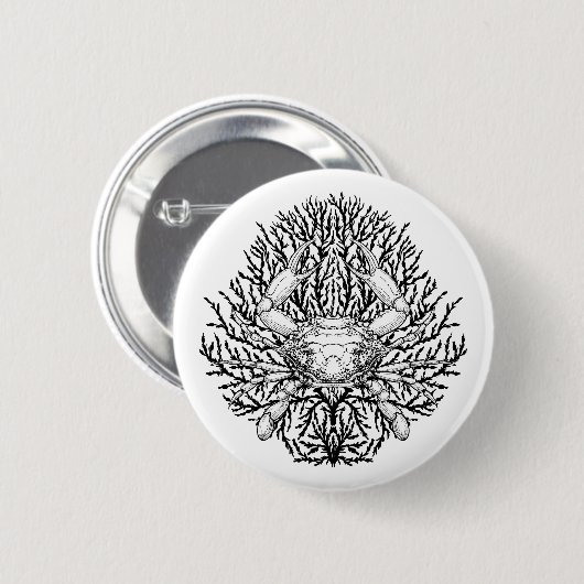 Krabbe Button (Vorne & Hinten)