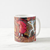 Krabbe, Collage, Kaffeetasse, Tasse (VorderseiteRechts)