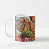 Krabbe, Collage, Kaffeetasse, Tasse (Links)