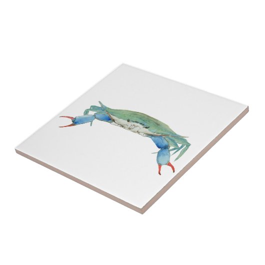 Krabbe Fliese (Seite)