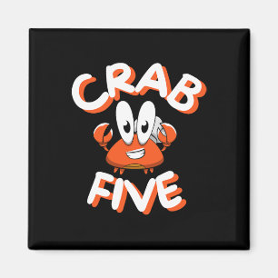 Krabbe Fünf Magnet