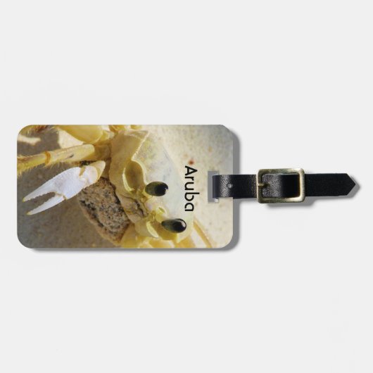 Krabbe Gepäckanhänger (Vorderseite horizontal)