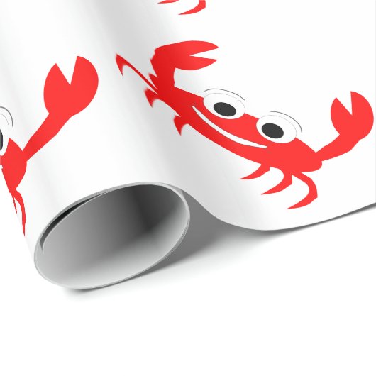 Krabbe Geschenkpapier (Rolleneckpunkt)