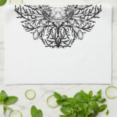 Krabbe Geschirrtuch (Gefaltet)