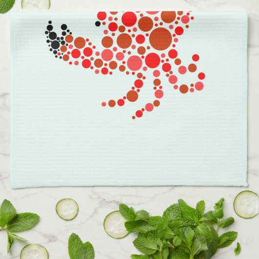 Krabbe in Dosen Geschirrtuch (Gefaltet)