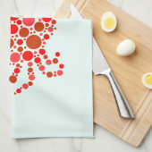 Krabbe in Dosen Geschirrtuch (Viertel Falte)