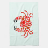 Krabbe in Dosen Geschirrtuch (Vertikal)