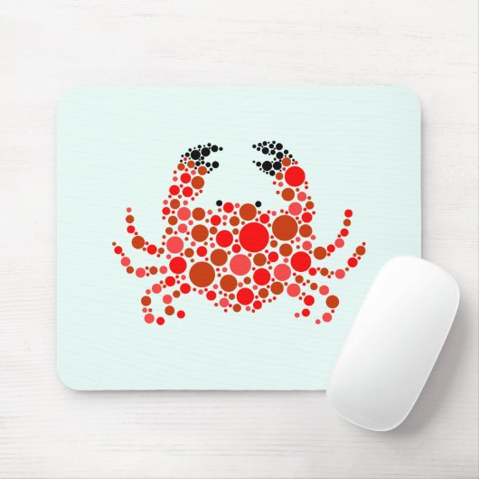 Krabbe in Dosen Mousepad (Mit Mouse)