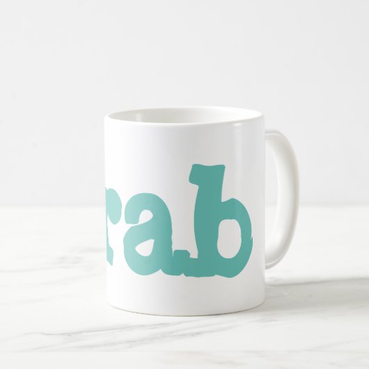 Krabbe Kaffeetasse (VorderseiteRechts)