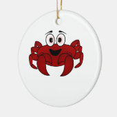 Krabbe Keramik Ornament (Links)