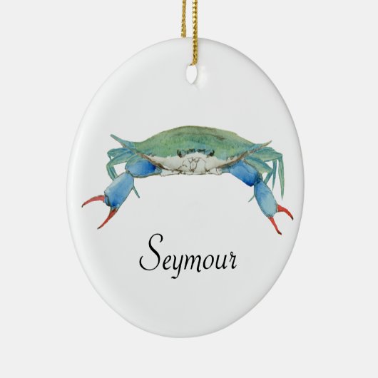 Krabbe Keramik Ornament (Rechts)