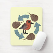 Krabbe-Knoten Zyklus Mousepad (Mit Mouse)