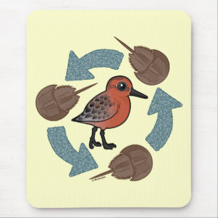 Krabbe-Knoten Zyklus Mousepad