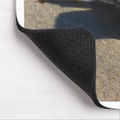 Krabbe, Küstenwache-Strand Mousepad (Ecke)