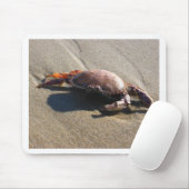 Krabbe, Küstenwache-Strand Mousepad (Mit Mouse)