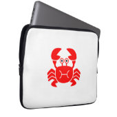 Krabbe Laptopschutzhülle (Vorne Rechts)