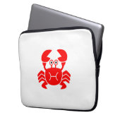 Krabbe Laptopschutzhülle (Vorderseite Links)