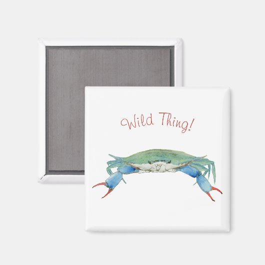 Krabbe Magnet (Vorderseite/Rückseite)