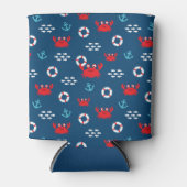 Krabbe mit Lifebuoy Dosenkühler (Vorderseite)