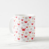 Krabbe mit Lifebuoy Kaffeetasse (Vorderseite Links)