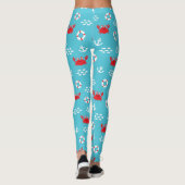 Krabbe mit Lifebuoy Leggings (Rückseite)