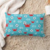 Krabbe mit Lifebuoy Lendenkissen (Decke)