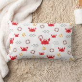 Krabbe mit Lifebuoy Lendenkissen (Decke)