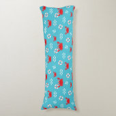 Krabbe mit Lifebuoy Seitenschläferkissen (Vorderseite Vertikal)