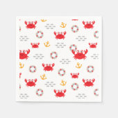 Krabbe mit Lifebuoy Serviette (Vorderseite)