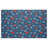 Krabbe mit Lifebuoy Stoff (Fat Quarter (45,7 x 55,9 cm))