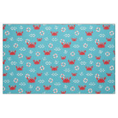 Krabbe mit Lifebuoy Stoff (Fat Quarter (45,7 x 55,9 cm))